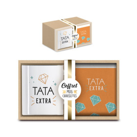 Coffret Cadeau Mug et Chaussettes - Tata Extra