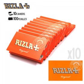 Rizla Orange | Feuille à rouler Rizla Original pas cher en lot de 10