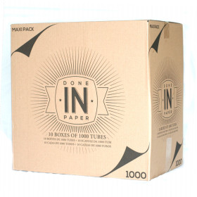 Carton de 10 boîtes de 1000 Tubes Done in Paper à prix grossiste