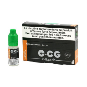Boite de 5 flacons de liquide E-CG | Goût Oriental 3 mg/ml