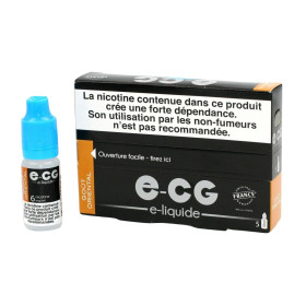 Boite de 5 flacons de liquide E-CG | Goût Oriental 6 mg/ml