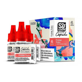 Acheter E-liquide Fraise Yuzu 6mg : So Good, les e-liquides fruités