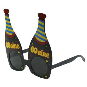 Fête d'anniversaire 60 ans |Lunettes Party Anniversaire 60 aine