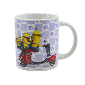 Mug Minions Céramique 320ml | Design Minion Mania Scooter