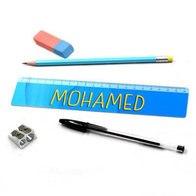 Mohamed - Règle personnalisée et souple 20 cm