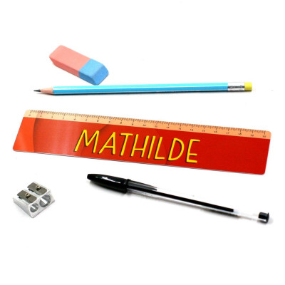 Mathilde - Règle personnalisée et souple 20 cm