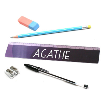 Agathe - Règle personnalisée et souple 20 cm