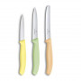Lot de 3 couteaux Victorinox - Pastel - 6.7116.34L2