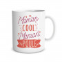 Mug en céramique - Maman Cool Maman Poule