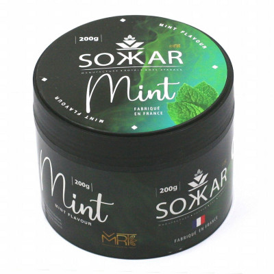 Sokkar Goût pour Narguilé - Mint (sans nicotine ni tabac)
