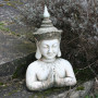 Buste de Bouddha Mains jointes - 50 cm