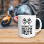 Mug - Accro à la Moto