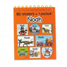 Noah - Carnet Stickers et Pochoirs Personnalisés