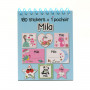 Mila - Carnet Stickers et Pochoirs Personnalisés