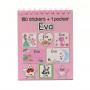 Eva - Carnet Stickers et Pochoirs Personnalisés