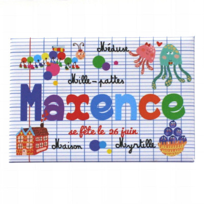 Maxence - Magnet Aimanté Prénom