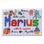 Marius - Magnet Aimanté Prénom