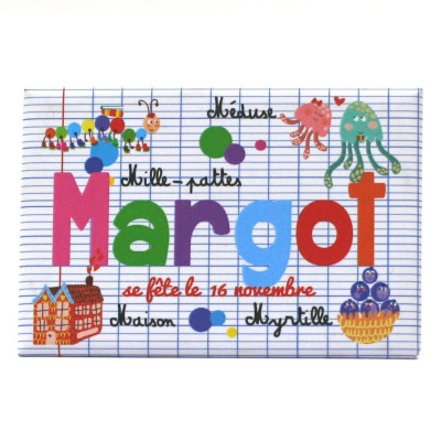 Margot - Magnet Aimanté Prénom
