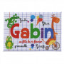 Gabin - Magnet Aimanté Prénom