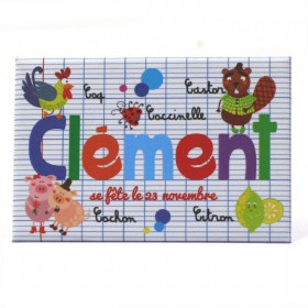 Clément - Magnet Aimanté Prénom