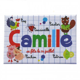Camille - Magnet Aimanté Prénom