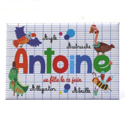 Antoine - Magnet Aimanté Prénom
