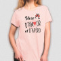 T-Shirt Vivre D'Amour et D'Apéro - Taille L