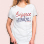 T-Shirt Élégance à la Française - Taille S