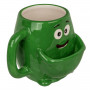 Mug avec poche à biscuit - Monstre Vert