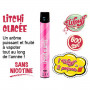 Litchi Glacé 0% Nicotine - E-Cigarette Jetable Liduideo Wpuff