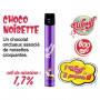 E-Cigarette Jetable Liduideo Wpuff - Choco Noisette 1,7% Nicotine