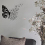 Sticker - Papillon nuée de Fleurs - 70 x 20 cm