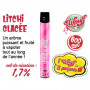 E-Cigarette Jetable Liduideo Wpuff - Litchi Glacé 1,7% Nicotine