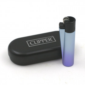 Clipper Métal avec Etui - Blue Gradient and Black