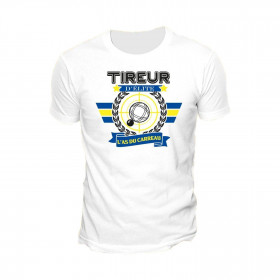 T-shirt Pétanque Tireur d'élite - Taille XL