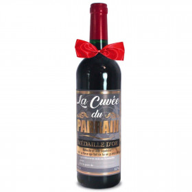 Bouteille de Vin | Vin Rouge "La Cuvée du Parrain"