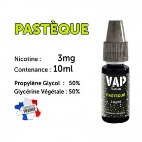 Vap Nation lot de 5 liquides - Pastèque 3 mg