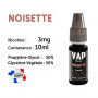 Vap Nation lot de 5 liquides - Noisette 3 mg