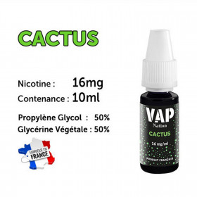 Vap Nation lot de 5 liquides - Cactus 16 mg