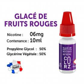 Vap Nation Colorz lot de 5 liquides - Glace Fruits Rouges 6 mg
