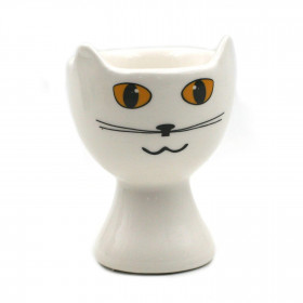 Coquetier Chat Blanc - Meow
