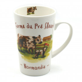 Mug Haut 12.5 cm Vache La Ferme du Pré Fleuri