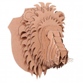 Déco Caron 3D - Tête de Lion