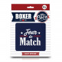 Boxer Jour de Match - Taille XL en Coffret