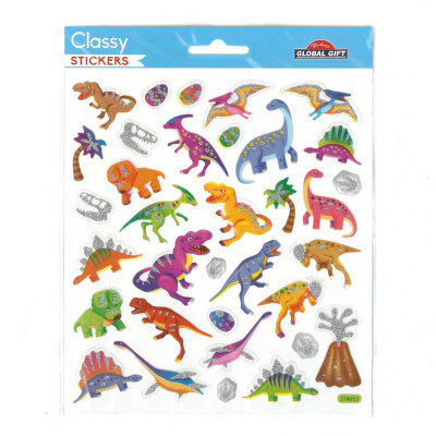 Stickers GLOBAL GIFT Classy 218 053 - Les Dinosaures