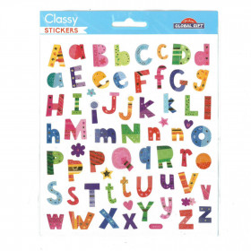 Stickers GLOBAL GIFT Classy 248 002 - L'Alphabet