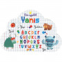 Yanis - Set de table prénom éducatif pour enfant