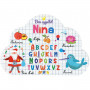 Nina - Set de table prénom éducatif pour enfant