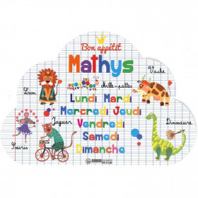 Mathys - Set de table prénom éducatif pour enfant