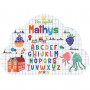 Mathys - Set de table prénom éducatif pour enfant